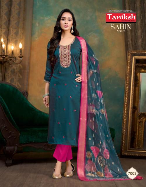 Taniksh sahin vol 7 straight kurtis wholesale  - wholesale export